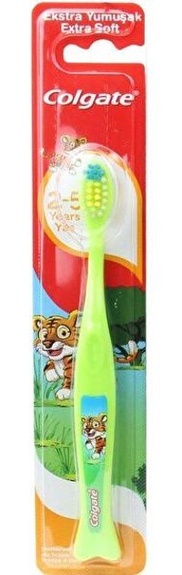 Colgate Ekstra Yumuşak U Manuel Çocuk Diş Fırçası Yeşil
