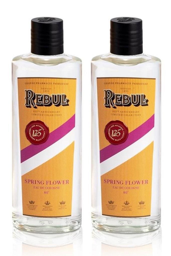 Rebul Spring Flower Cam Şişe Kolonya 2x270 ml