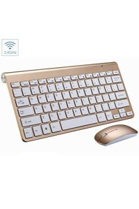 Samsung Galaxy Tab S7 Gold Kablosuz Klavye Mouse Seti