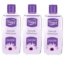 Fonex Purple Kolonya 3x160 ml