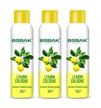 Bebak Limon Kolonya 3x150 ml