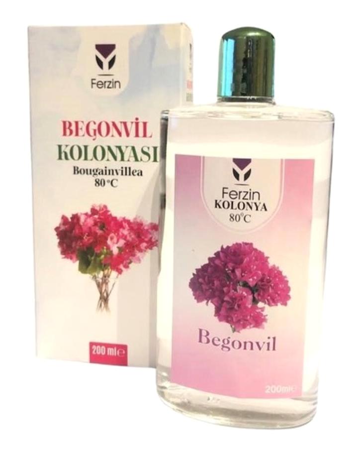 Ferzin Cam Şişe Kolonya 250 ml