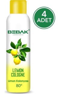 Bebak Limon Kolonya 4x150 ml