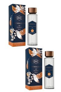 Pereja Portakal Cam Şişe Kolonya 2x250 ml