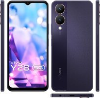 Vivo Y28 128 GB Hafıza 4 GB Ram 6.56 inç 50 MP Çift Hatlı IPS LCD Ekran Android Akıllı Cep Telefonu Mor