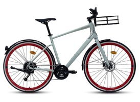 Carraro Commuter 28 Jant 18 Vites Şehir / Tur Bisikleti Kırmızı