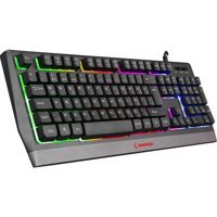 Rampage SM-G07 METAFOR Işıklı Ergonomik Siyah Kablolu Klavye Mouse Seti