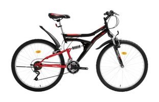 Bisan Mts 4300 24 Jant 21 Vites Dağ Bisikleti Kırmızı
