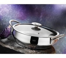 Alina Home Brillant Orion 26 cm Çelik Basık Tencere