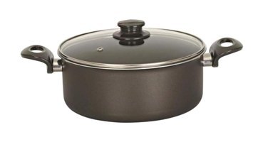Mehtap Onyx 28 cm Teflon Derin Tencere