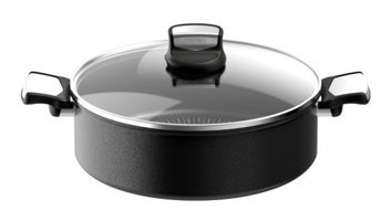 Tefal G25972 Titanyum 6x Unlimitedone 28 cm Titanyum Tencere