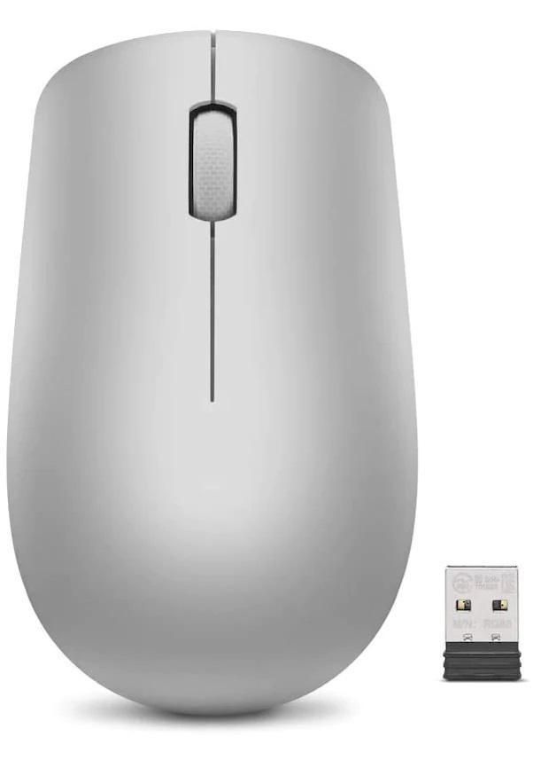Lenovo 530 Kablosuz Gri Optik Mouse