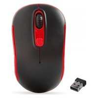 Everest SM-804 Kablosuz Kırmızı Siyah Optik Mouse