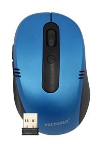 Polygold PG-907 Kablosuz Mavi Optik Mouse