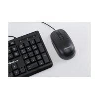 Wozlo WZ-KT803 Siyah Kablolu Klavye Mouse Seti