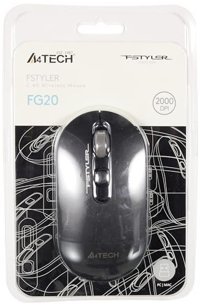 A4tech Fg20 Kablosuz Gri Optik Mouse