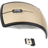 Jingyi Kablosuz Bej Siyah Mouse