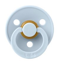 Bibs Colour Baby Blue 0-6 Ay Kauçuk Emzik Bebe Mavisi