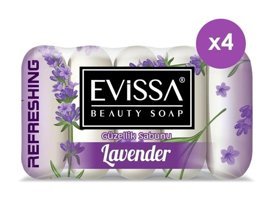 Evissa Güzellik Lavanta Sabun 4x275 gr