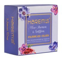 Harem's Güzellik Hyaluronik Asit-Kolajen-Mavi Anemon-Safran Sabun 120 gr