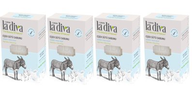 La Diva Nemlendirici Eşek Sütü Sabunu 4x100 gr