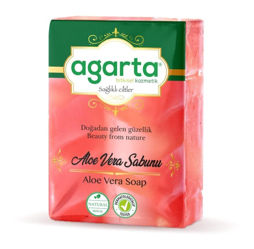 Agarta Organik Antibakteriyel Aloe Vera Sabun 150 gr