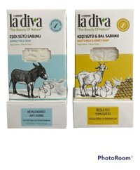 La Diva Kişisel Bakım Nemlendirici Eşek Sütü Sabunu 2x100 gr