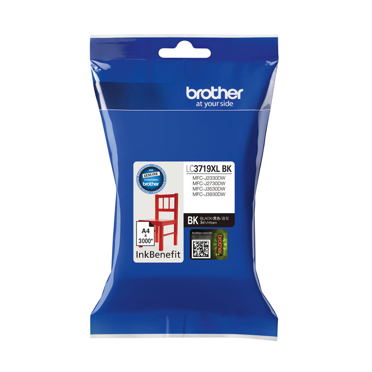 Brother LC3719XLBK 3000 Sayfa Kapasiteli Siyah Kartuş