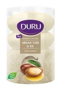 Duru Mineral Action Argan Yağı-Kil Sabun 4x400 gr