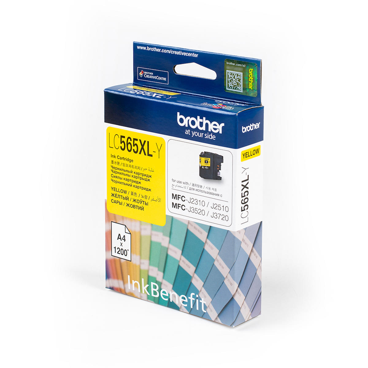 Brother LC565XLY 1200 Sayfa Kapasiteli Sarı Kartuş