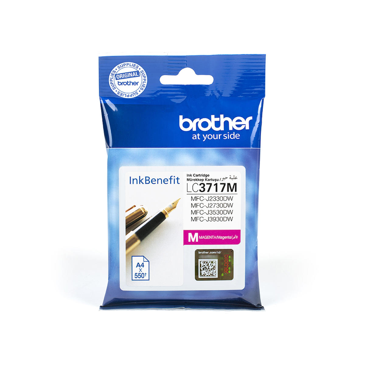 Brother LC3717M 550 Sayfa Kapasiteli Kırmızı Kartuş