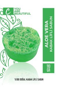 Carvien's Organik Aloe Vera-Kabak Lifli Sabun 110 gr