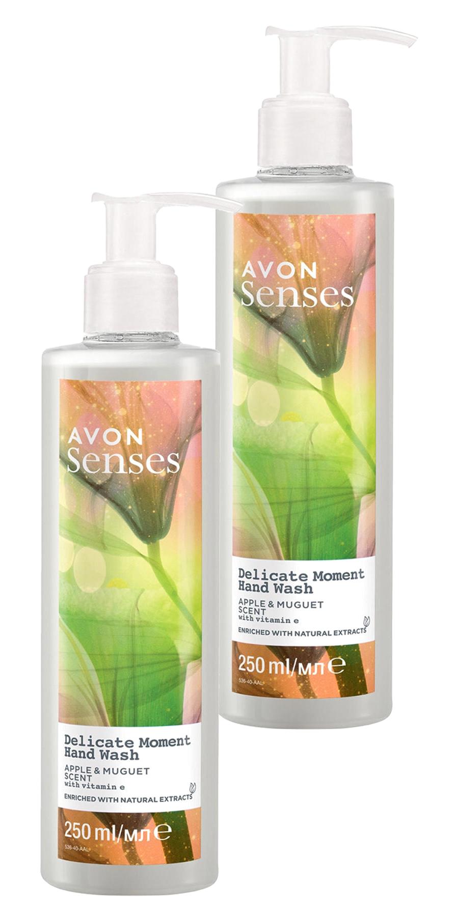 Avon Senses Delicate Elma-Müge Sıvı Sabun 2x250 ml