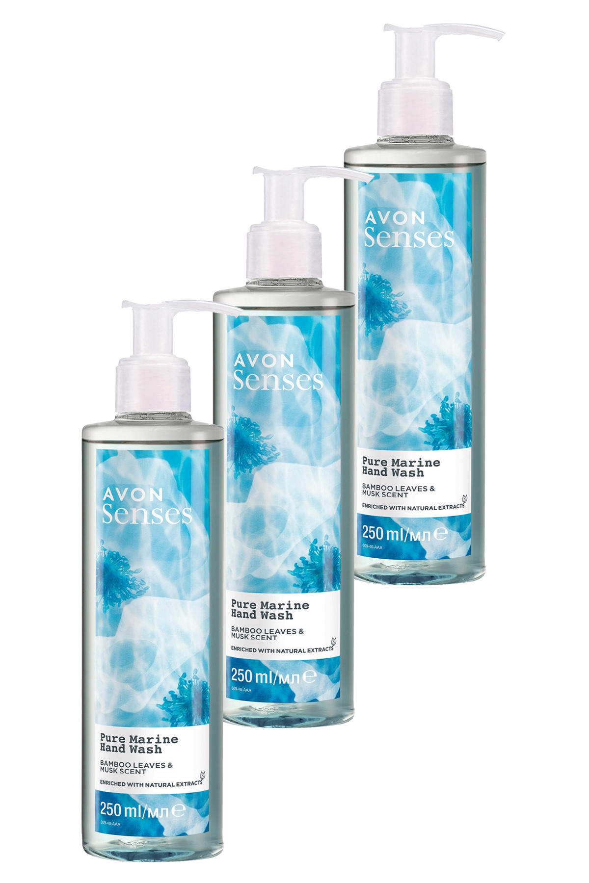 Avon Senses Pure Misk Sıvı Sabun 3x250 ml