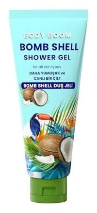 Body Boom Bomb Shel Hindistan Cevizi Duş Jeli 250 ml
