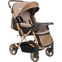 Rose Mose 405 Multi Çift Yönlü Katlanabilir Travel Sistem Bebek Arabası Altın
