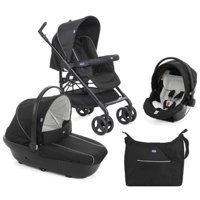 Chicco Trio Sprint Katlanabilir Travel Sistem Bebek Arabası Siyah