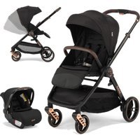 Kanz Xgo Katlanabilir Travel Sistem Bebek Arabası Siyah