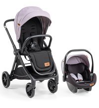Baby2go Petunya Katlanabilir Travel Sistem Bebek Arabası Gri