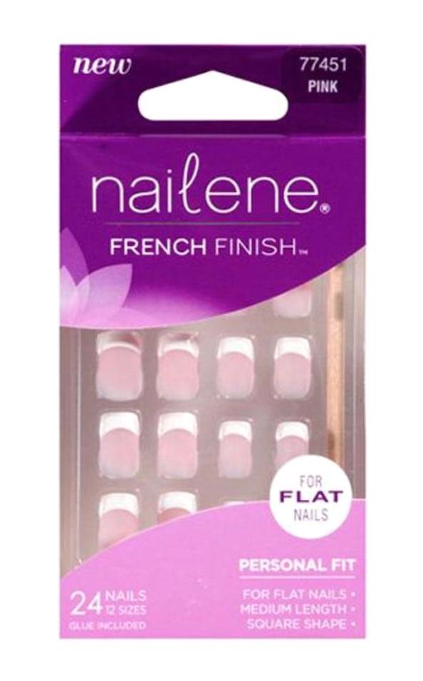 Nailene 77451 French 24'lü Kare Takma Tırnak