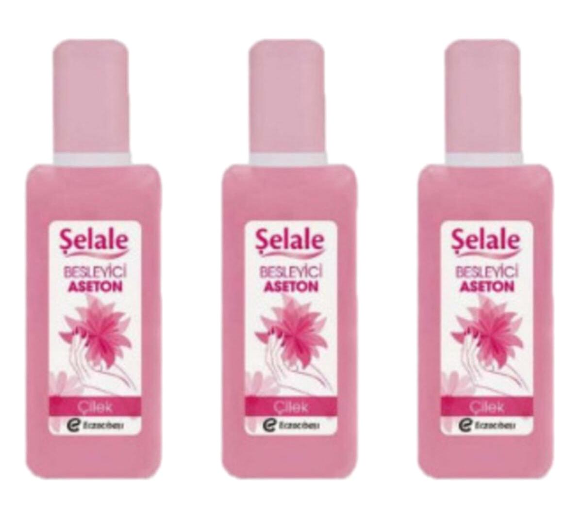 Şelale Çilek Besleyici Sprey Aseton 3x120 ml