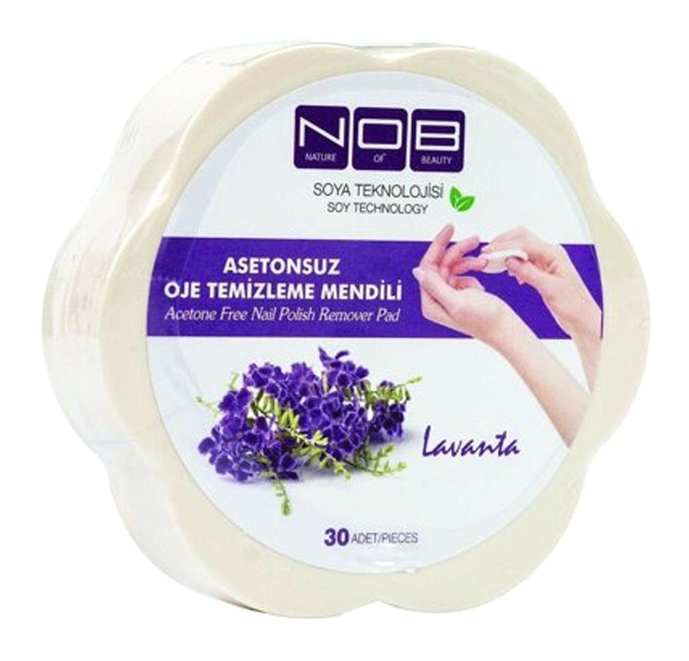 Nob Lavanta Besleyici Mendil Aseton 30 Adet