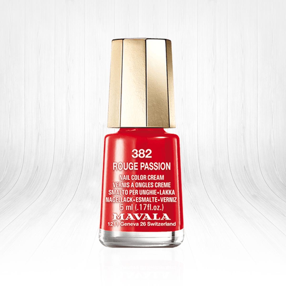 Mavala 382 Rouge Passion Kırmızı Parlak Oje
