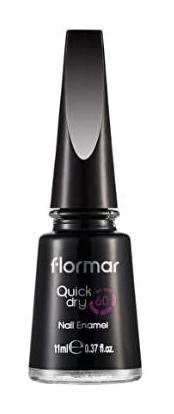 Flormar QD10 Siyah Parlak Oje