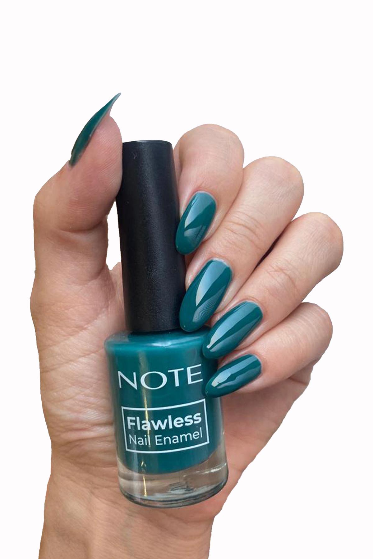Note 117 Blue Marine Mavi Parlak Oje