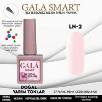 Gala Smart LN 02 Toz Pembe Kalıcı Oje