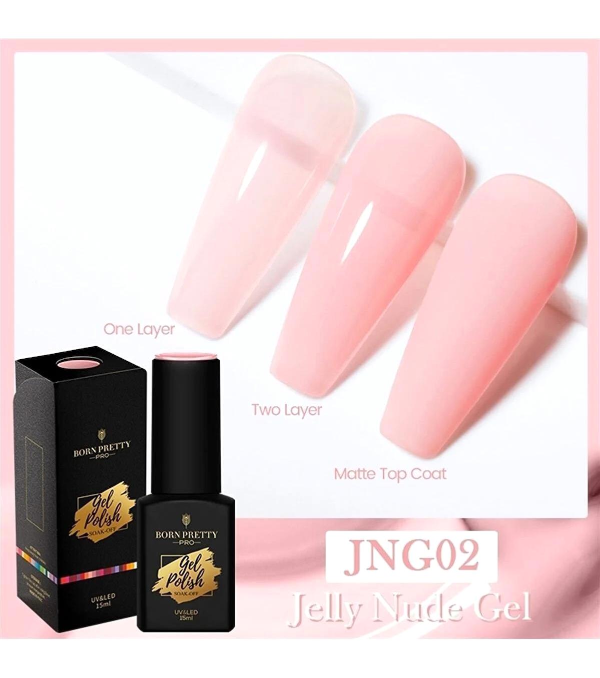Born Pretty JNG02 Pudra Parlak Kalıcı Oje