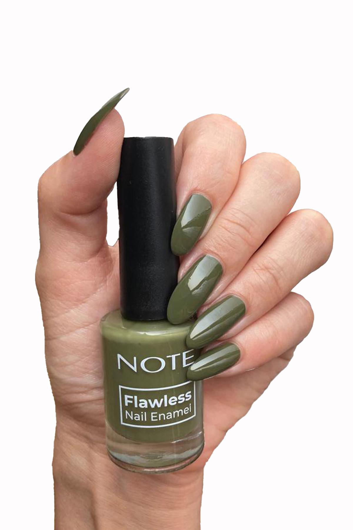 Note 18 My Camouflage Yeşil Parlak Oje