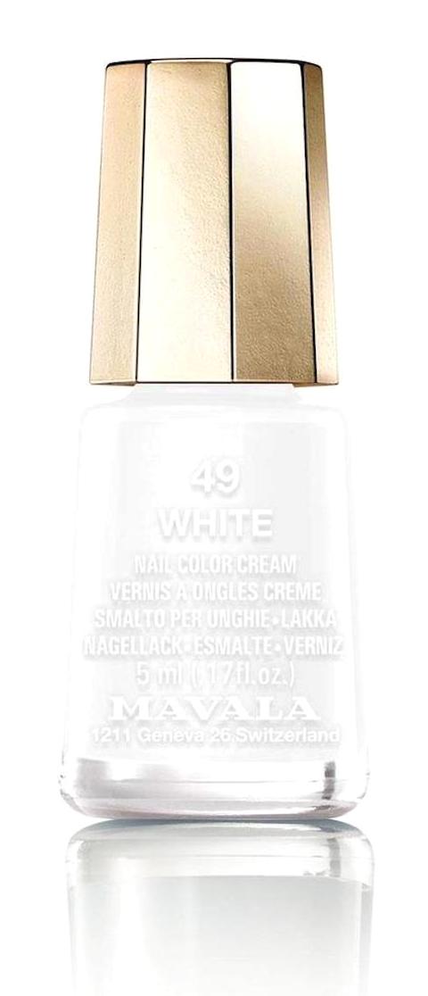 Mavala 49 White Beyaz Parlak Oje