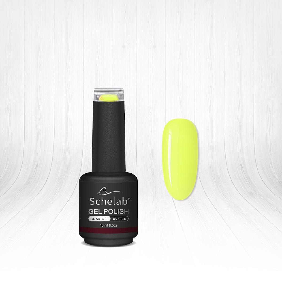 Schelab Neon Sun Sarı Parlak Kalıcı Oje